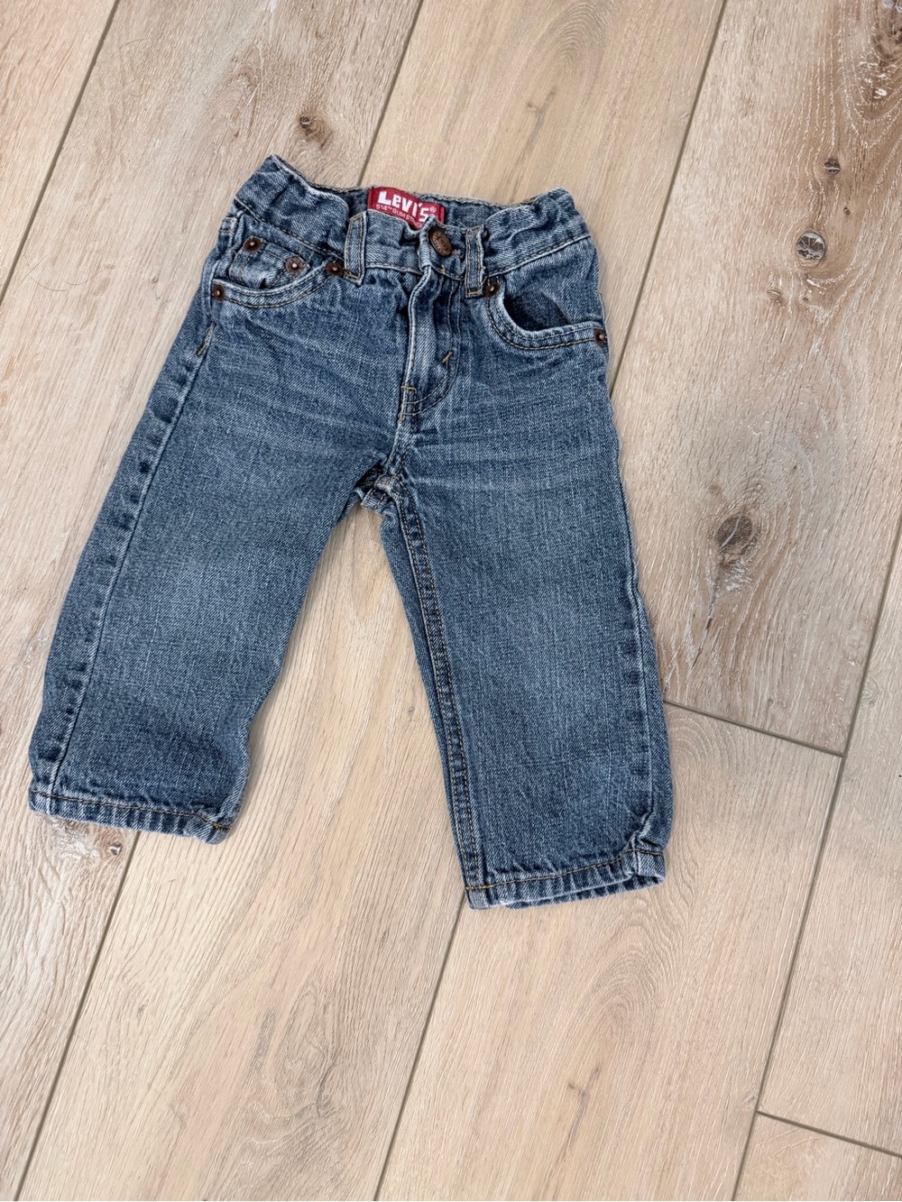 Leviโs 514 Straight Baby Boy Jeans 12M Blue Denim